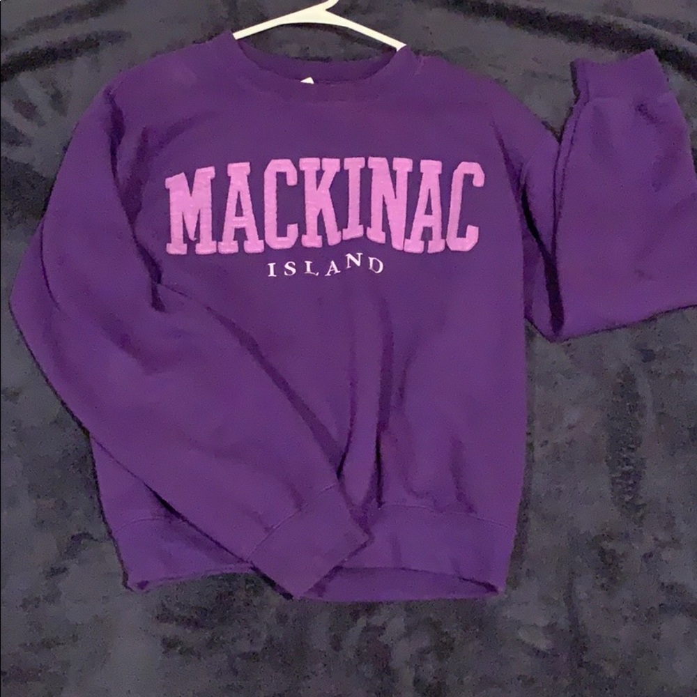 Sweatshirt, warm, soft, ladies Mackinac island